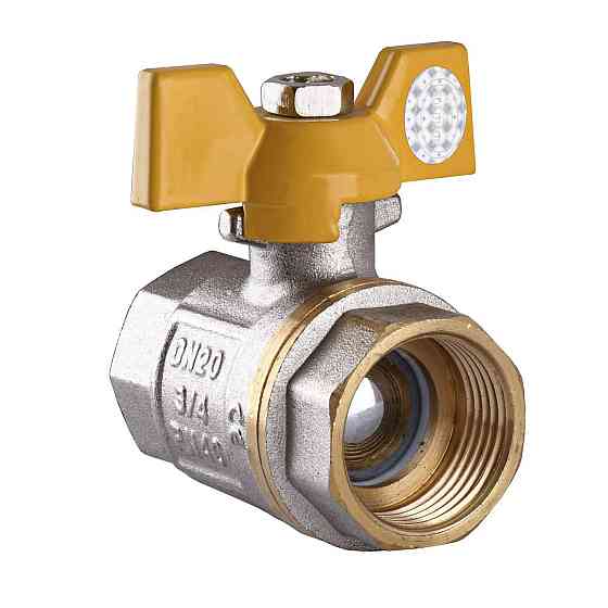 Кран шаровый прямой SOLOMON 3/4″ ВВЖБ PN40 B1007 (000001505) Киев