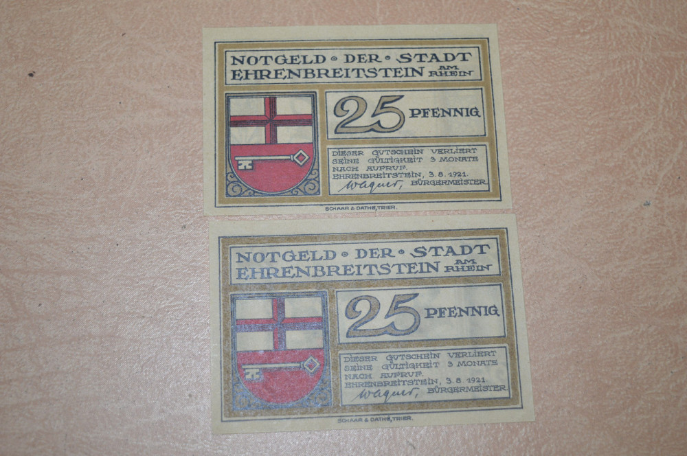 Німеччина. Нотгельд. 25 Pf 1921 року ( 1 ) Полтава - фото 1