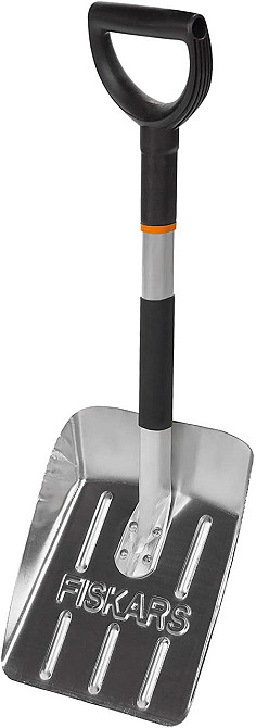 Автомобільна маленька Лопата для снігу 71.5 см Fiskars (141020/1000740) Сталь зі сплаву алюмінію Нововолинськ - фото 2
