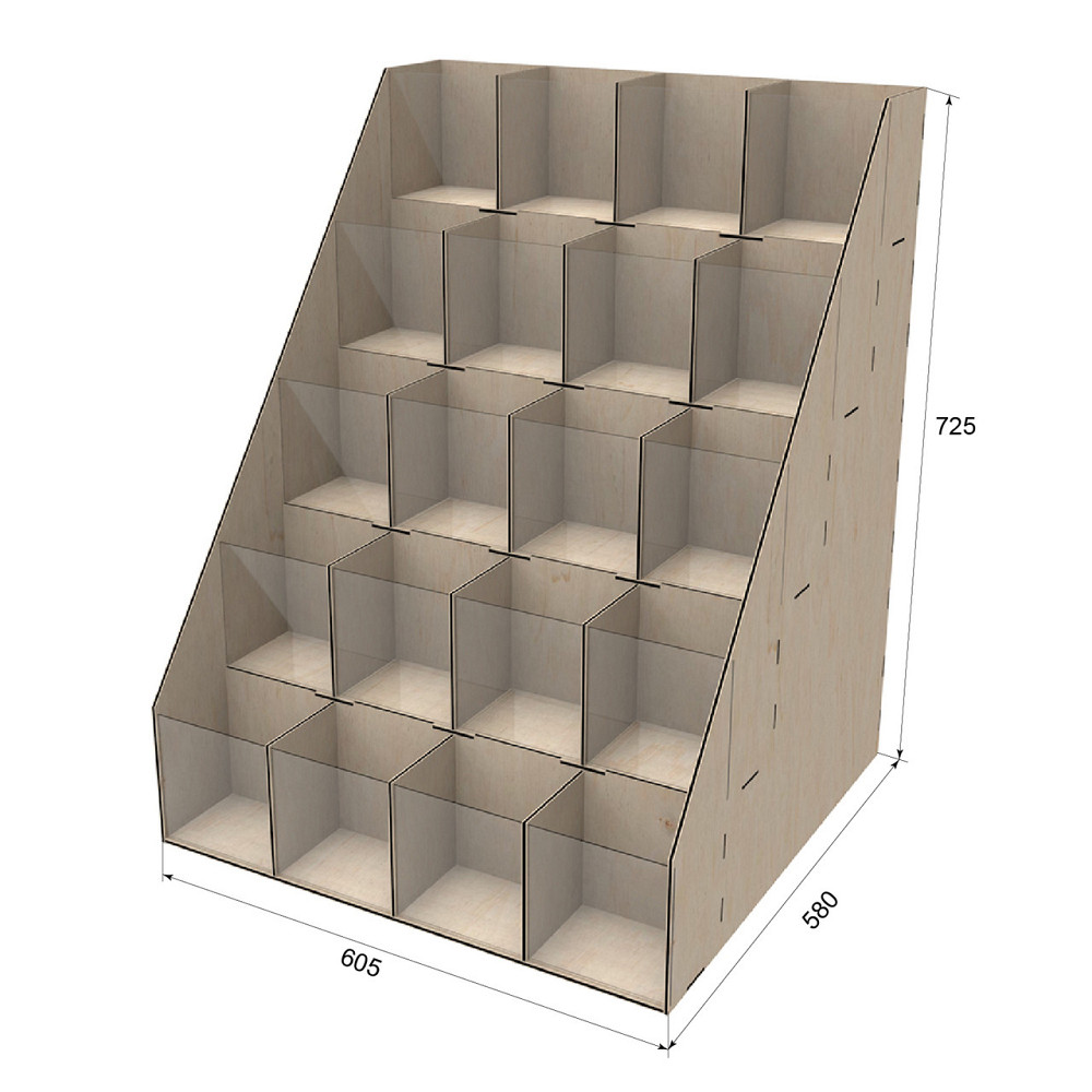 Підставка EKOSTAR під ручки та олівці 20 відділень Київ - фото 2