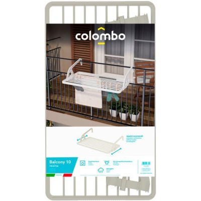 Сушарка для білизни Colombo Balcony 10 Resina (ST988) (931870) Вінниця - фото 3
