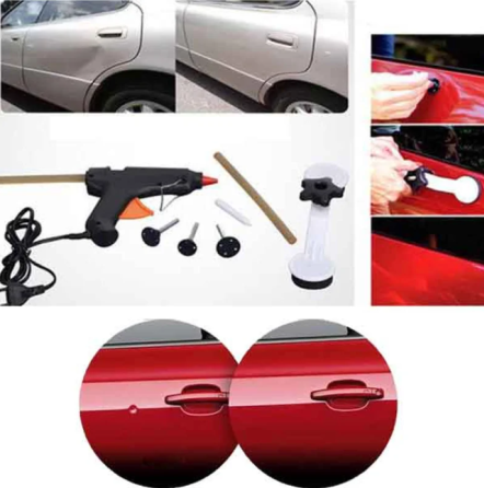 Набір для видалення вм'ятин Pops A Dent, присоски та термоклей, зручний інструмент для авто Одеса