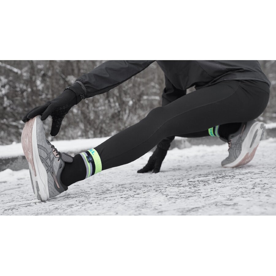 Шкарпетки водонепроникні Dexshell Pro visibility Cycling, р-р XL (47-49), з зеленою смугою Київ - фото 9