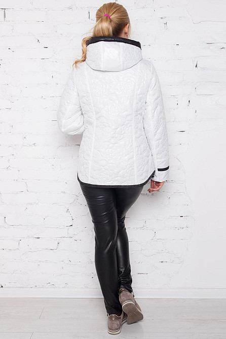 ЖЕНСКАЯ МОДНАЯ ДЕМИСЕЗОННАЯ КУРТКА МИШЕЛЬ ВЕСНА / ОСЕНЬ . 50-60 Киев - изображение 3