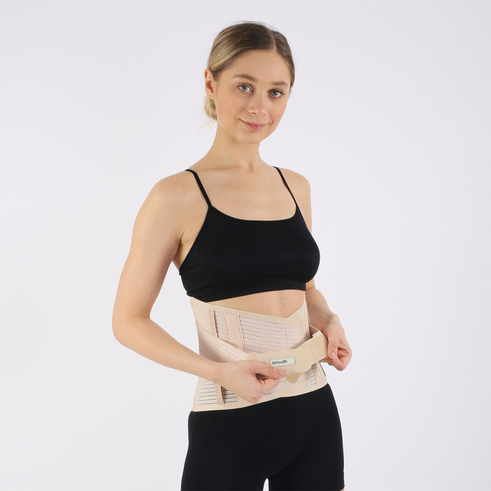 Бандаж попереково-крижовий, 6 ребер жорсткості, висота 26 см, пояс для спини CAS260K-S Розмір XXL Кам'янець-Подільський - фото 4