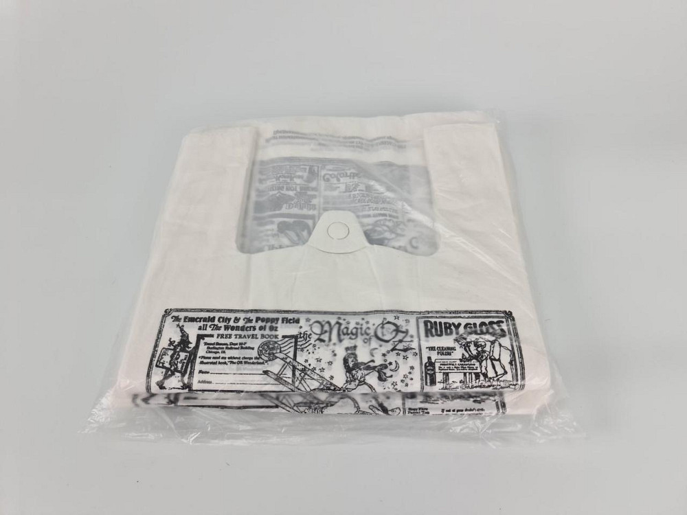 Пакет майка полиэтиленовая (тип FA) 30*55*2*22 Газета белый фон 25 мкр  (100 шт) Харьков - изображение 4