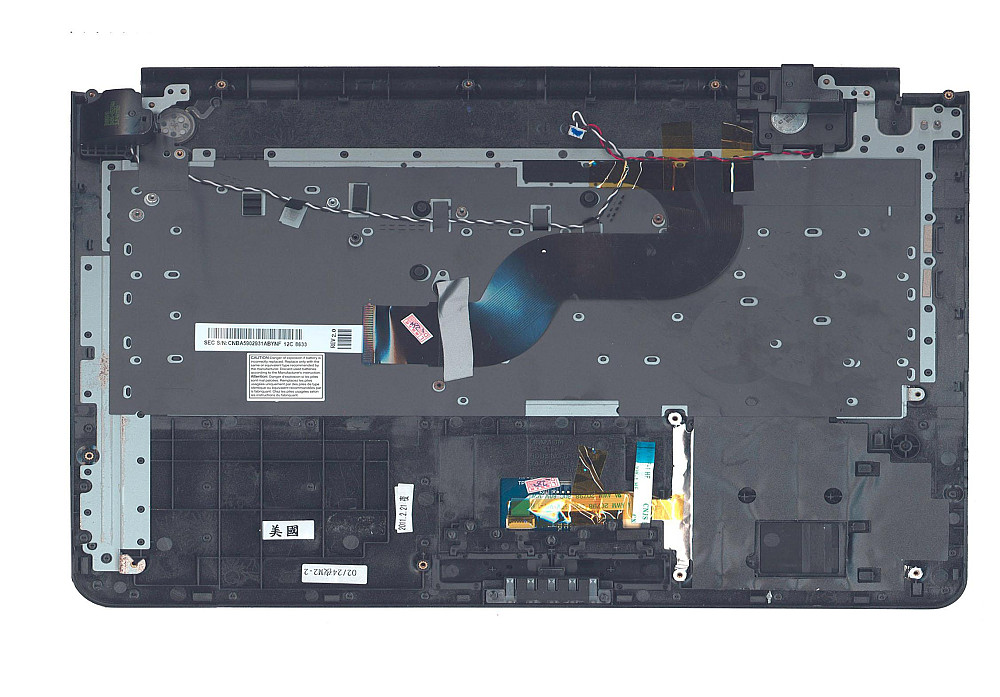 Клавиатура для ноутбука Samsung (RC420) Black, (Gray TopCase), RU Вінниця - фото 3