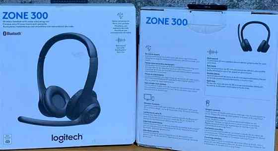 Навушники з мікрофоном Logitech ZONE 300 Midnight Black Київ