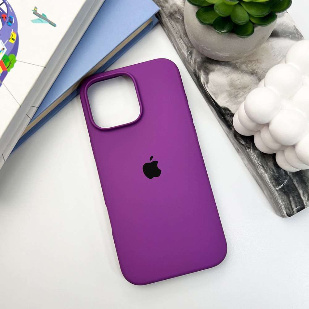 Чохол для смартфона Silicone Full Case AA Open Cam for Apple iPhone 16 Pro 19,Purple Киев - изображение 6