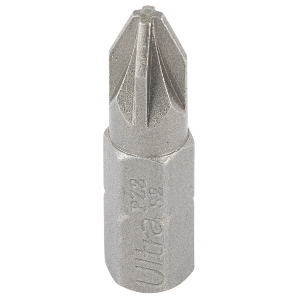 Набір біт 25 мм 1⁄4" з тримачем 20 шт S2 (блістер) ULTRA (4016712) Київ - фото 5