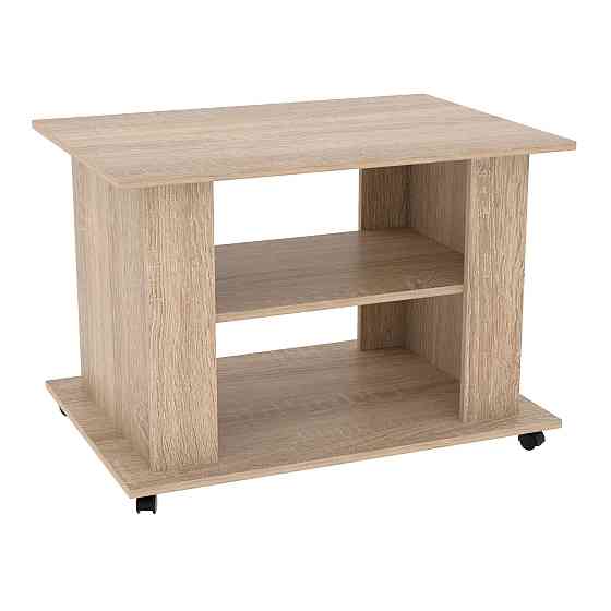 Стол журнальный Квант №3, Дуб Сонома, 850/600/600 Львов