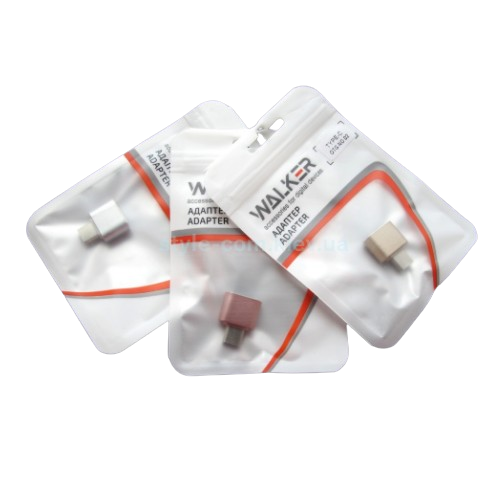 Переходник OTG USB/Type-C WALKER NO-02 (микс) Житомир