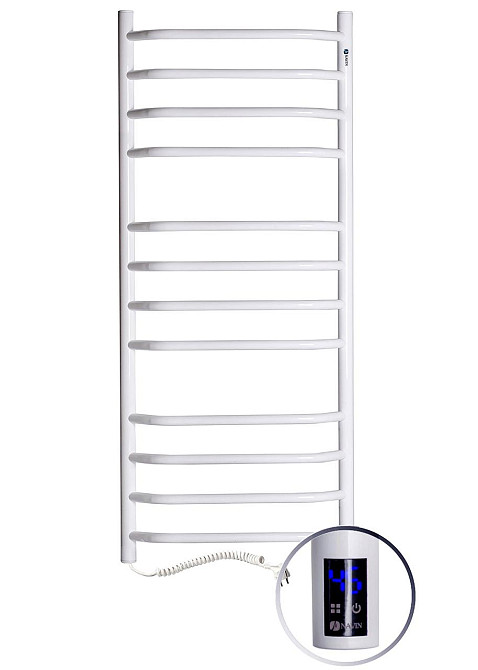 Рушникосушарка електрична NAVIN Блюз 480х1200 ліва сенсор з таймером Київ - фото 1