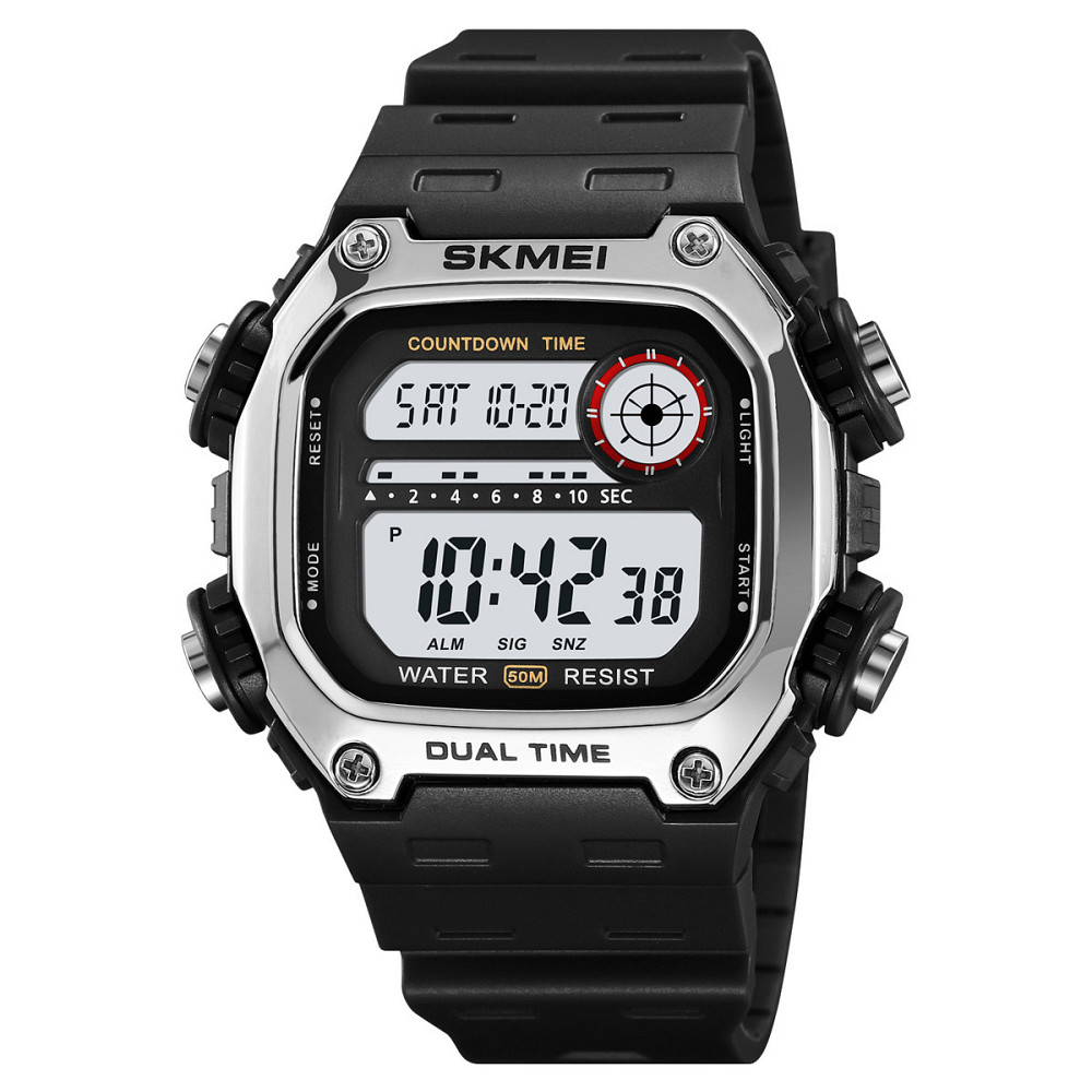 Skmei 2126SIBK Silver-Black Київ - фото 1