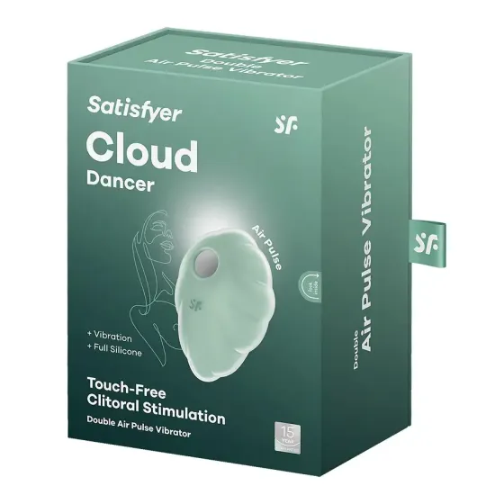 Вакуумний вібратор Satisfyer Cloud Dancer (Mint) Львів