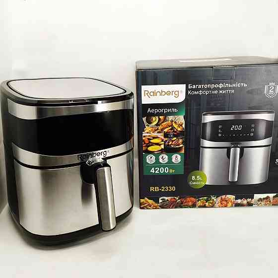 Фритюрница без масла с дисплеем, Фритюрница без масла компактная, Электрические фритюрницы для дома ZM-76 Львов