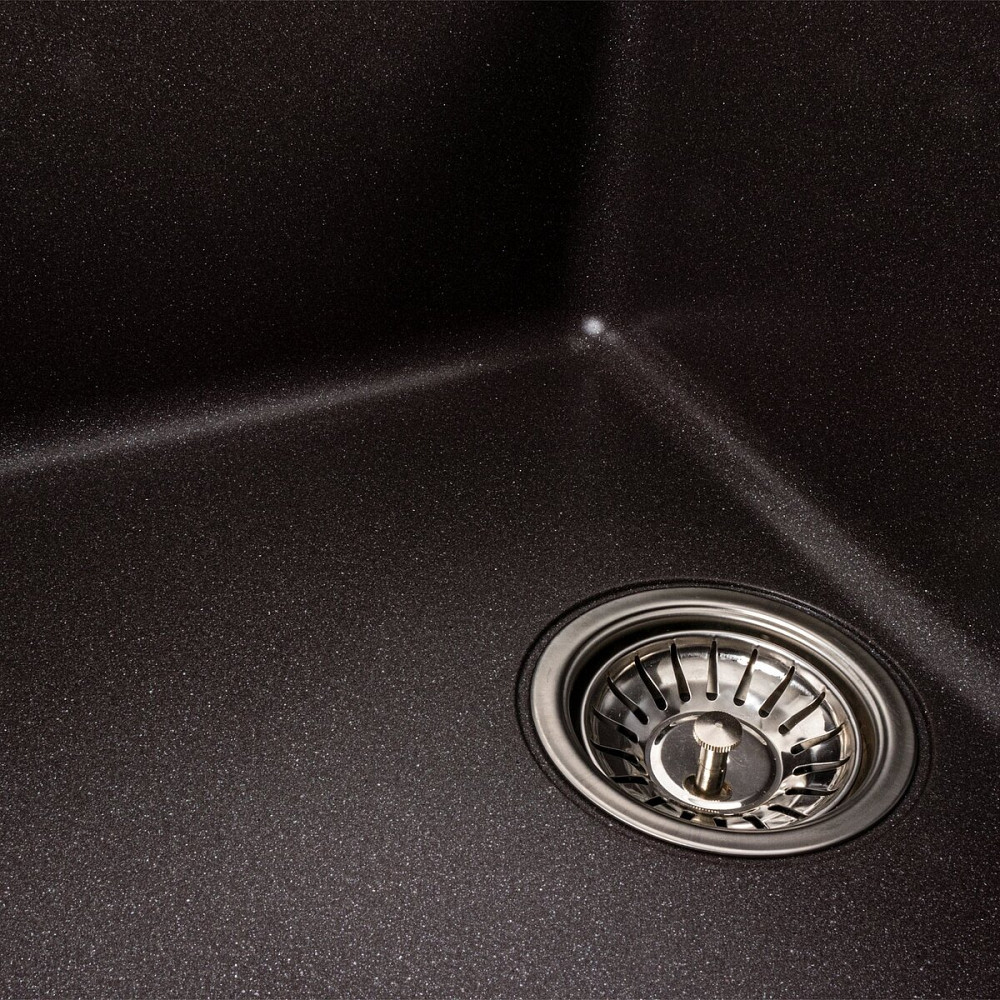 VALESO Гранітна мийка для кухні VALESO 7850W TOSKANA матовий Гренадін Киев - изображение 5