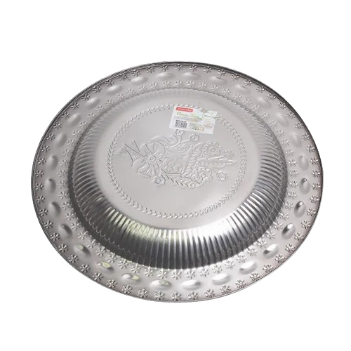 Таця кругла d45см нержавіюча сталь 4372 KAMILLE Житомир - изображение 4