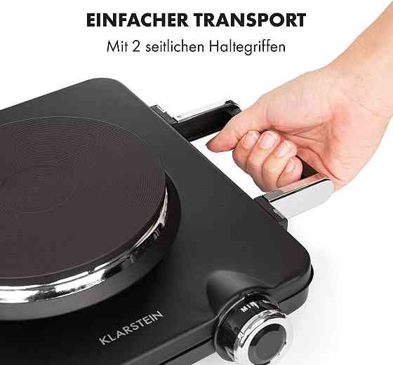 Електрична подвійна варильна плита Klarstein Cookorama, 2250 Вт з Німеччини Дніпро