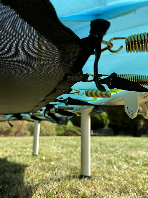 Батут манеж дитячий 170x107 см овальний з сіткою WCG Oval (W-1019) Київ - фото 5