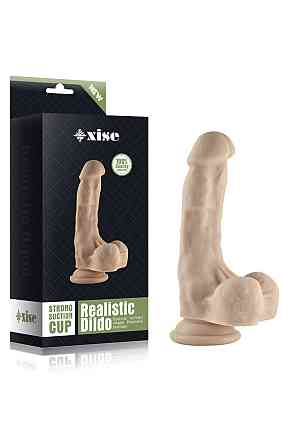 Фалоімітатор Ares Sexy silicone dildo тілесний Sex Aura Київ