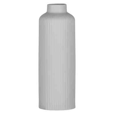 Ваза Ardesto Liguria, 8х22.7см, порцеляна, сірий (AR3803G) Винница