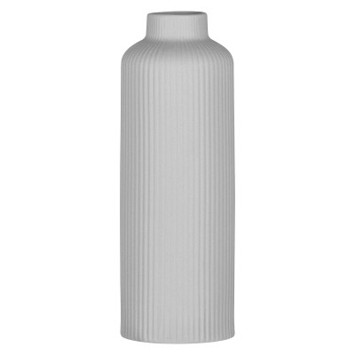 Ваза Ardesto Liguria, 8х22.7см, порцеляна, сірий (AR3803G) Вінниця - фото 1