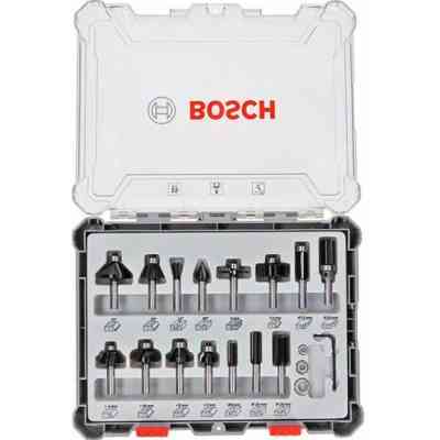Набір фрез Bosch Professional комбінованих, 8мм, 15шт (2.607.017.472) Вінниця