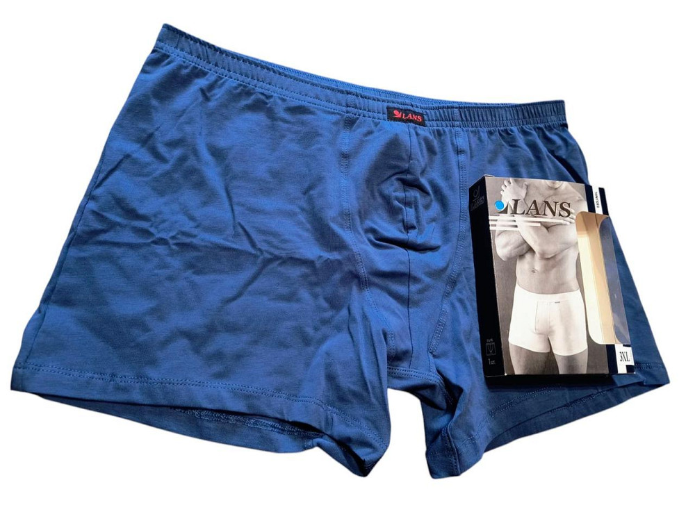 Мужские трусы транки Lans однотонные Lans 06/005 XL Киев - изображение 6