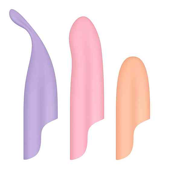 Набір 4-в-1 Satisfyer Playful Four, вібратор та 4 насадки, 12 режимів Sex Aura Київ