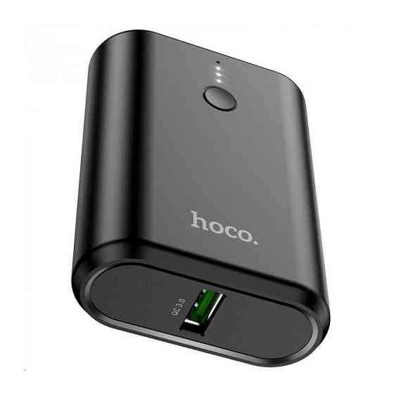 Павербанк 10000 mAh HOCO Q3 Mayflower PD20W+QC3.0 быстрая зарядка черный power bank повербанк Одесса