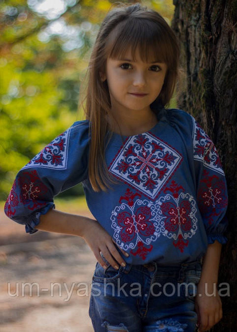 Дитяча блузка з вишивкою - вишиванка "Говерла" Кривий Ріг - фото 2