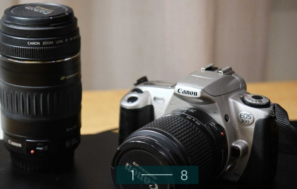 Фотоапарат Canon EOS 300 (day) + Canon EF 28-90 mm + Canon EF 90-300 mm. Київ - фото 8