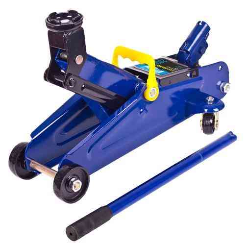 Гидравлический домкрат 2 т с подковерной картонной коробкой, высота подъема 135-335 мм, Iron Hand (IH-135335DP), 9 кг Харьков