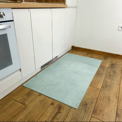 Килим універсальний для підлоги ТМ Dariana Фібра 68*120см світло-зелений Житомир - фото 6