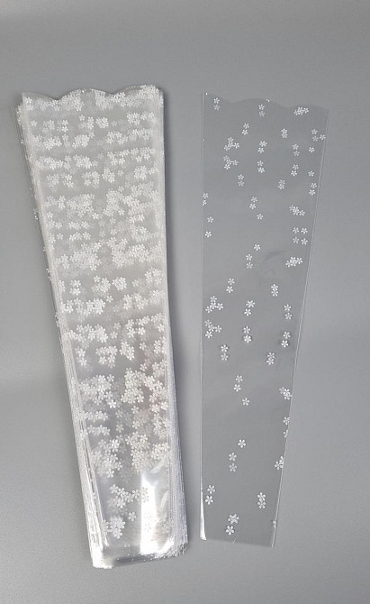 Упаковка конус під квіти h50/6низ/15верх(100 шт) візерунок 147 (6) (100 шт) Харків - фото 2