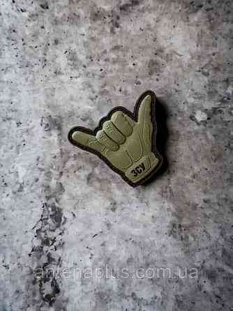 “Shaka” 3D шеврон \ патч олива Киев