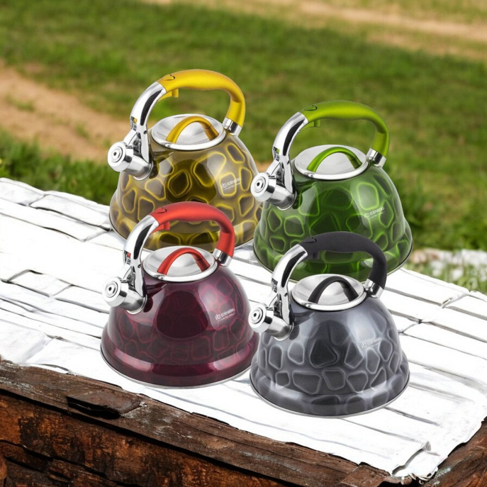 ЧАЙНИК (НЕРЖАВЕЙКА) 3Л СО СВИСТКОМ - EDENBERG - EB-1910 Одесса - изображение 1