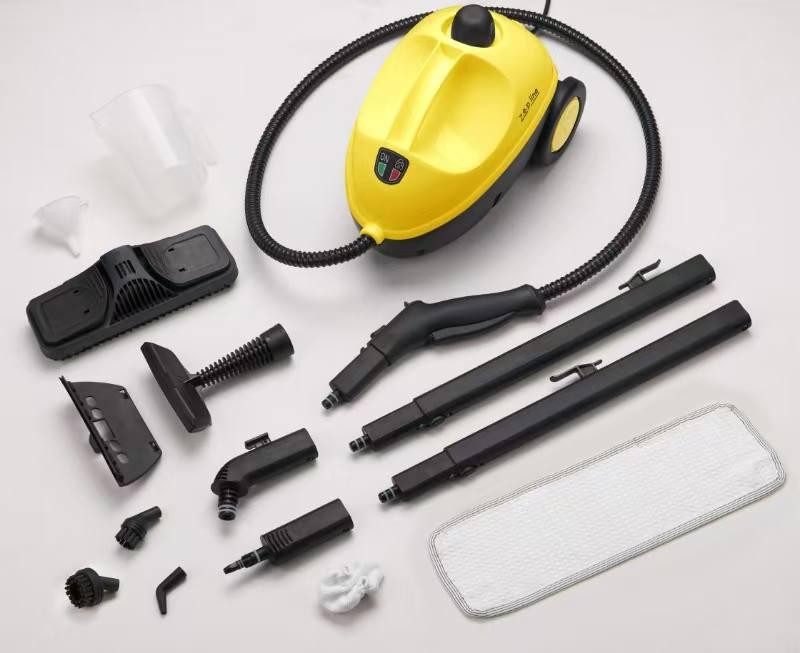 Пароочисник Zepline ZP-00223 3000 Вт з баком 1,2 л, подачею пари до 40 г/хв, тиск до 4 бар, жовтий Одеса - фото 2