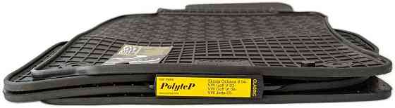 Килимки салону гумові Skoda Octavia (2) 04-/VW Golf V 03/Golf VI 08/Jetta 05-,низькі борти, к-т (4шт.) Київ