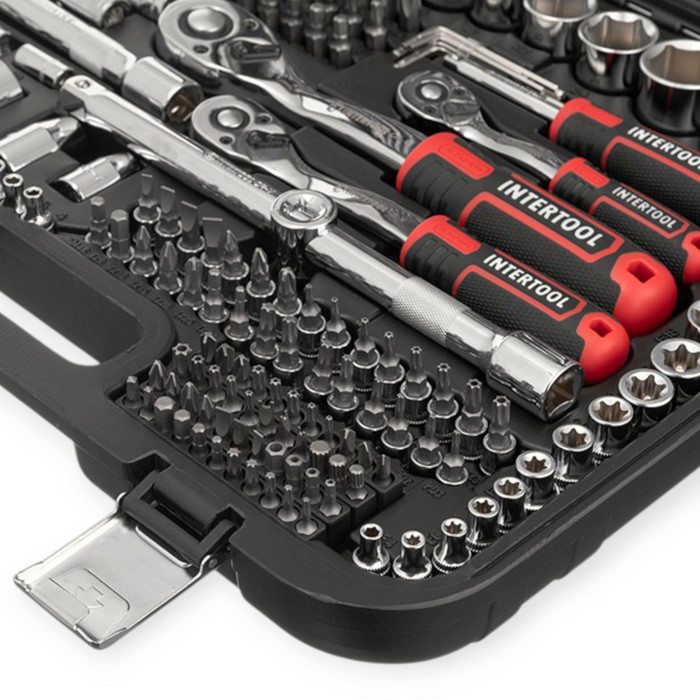 Набір інструменту 1/2", 1/4", 3/8" 219 шт з бітами Тайвань Storm Мукачево - фото 4