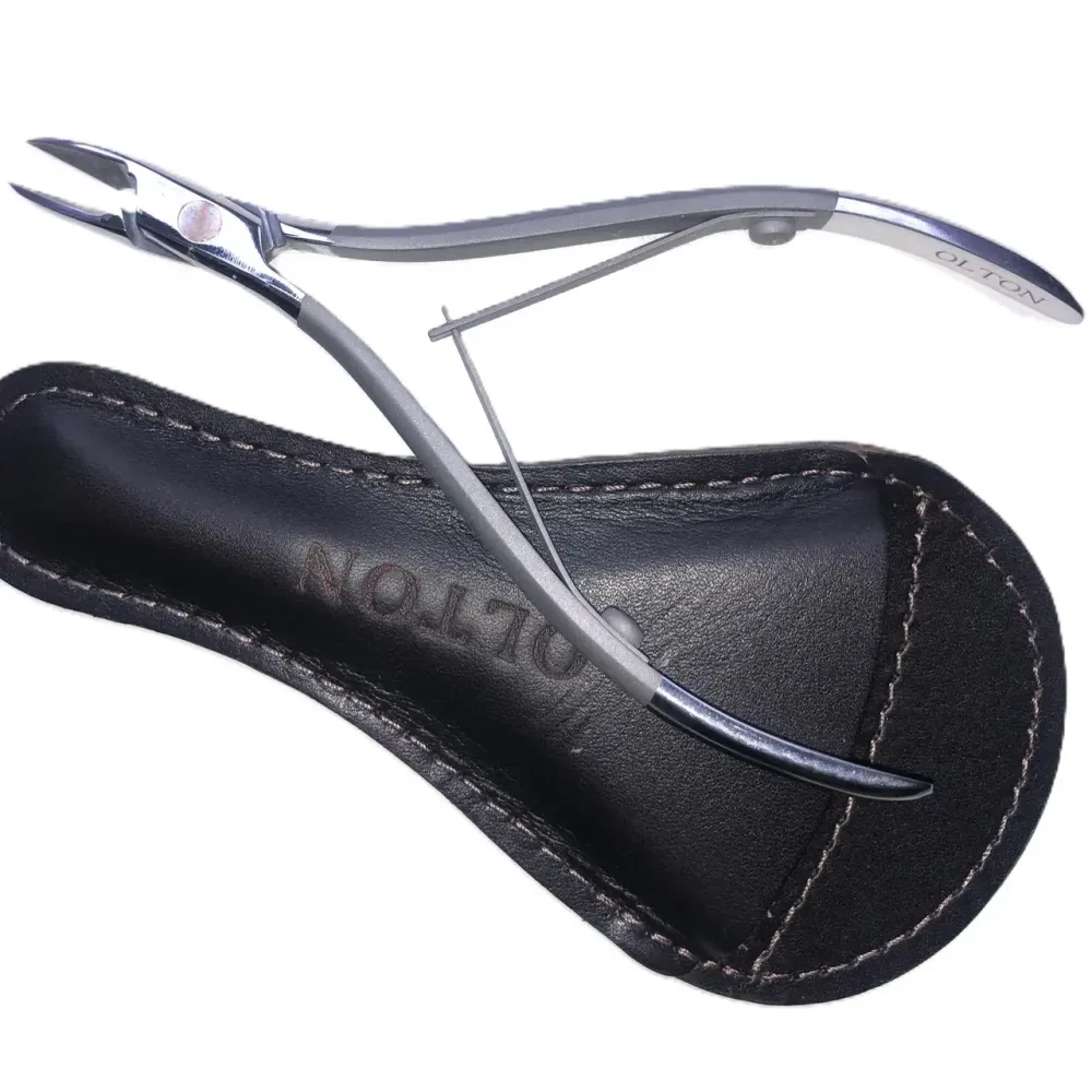 OLTON профессиональные кусачки для кутикулы S (накожницы), титановая длина режущей части – 6-7 мм. Киев - изображение 1