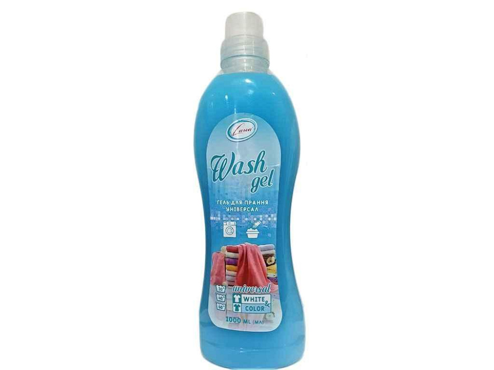 Засіб рідкий д/прання Універсал Sana Wash gel 1л ТМ Сана Київ - фото 1
