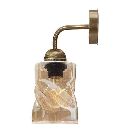 Світильник настінний MSK Electric Tornado бра під лампу E27 колір бронза PL 202405 BN Одеса