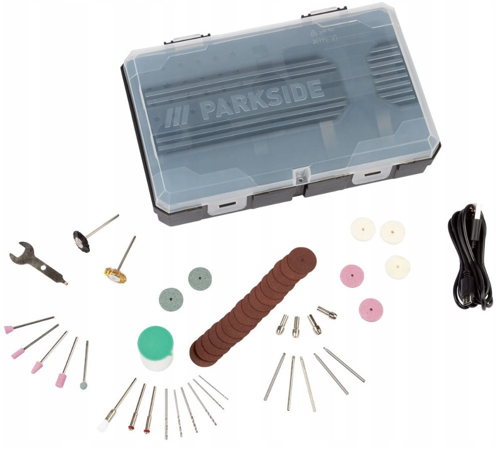 Акумуляторний гравер шліфмашина з різними насадками + кейс Parkside (PFBS 12 C6) 12 В Нововолинськ - фото 3