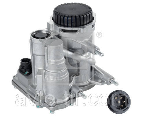 Кран управления прицепа EBS WABCO 480 204 002 0 DAF, IVECO, MAN, MB, SCANIA, SCHMITZ M16*1.5/M22* 1.5MM Луцк - изображение 1