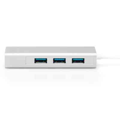 Концентратор Digitus USB-C - USB 3.0 3 Port Hub + Gigabit Ethernet (DA-70255) Вінниця