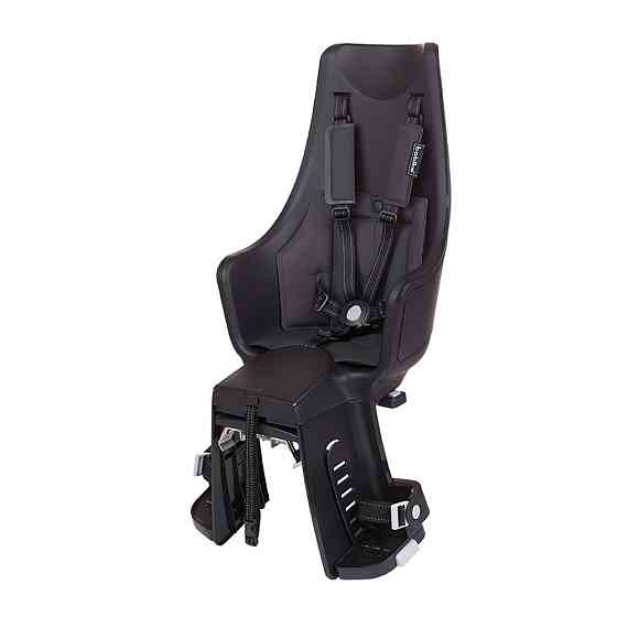Детское велокресло Bobike Exclusive maxi Plus Carrier LED / Urban black Киев