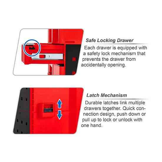 Выдвижной ящик двухсекционный модульный для TBCE0202 TOPTUL TEAK4601 Одесса