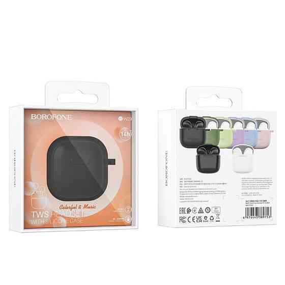 Наушники беспроводные BOROFONE BW29 Charm Bluetooth гарнитура Space, цвет черный BW29SB Одесса
